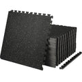 25 PCS Thick Gym Floor Mats, EVA Foam & Rubber Top Interlocking Workout Floor Mats With. Ft Coverage, Waterproof Exercise Puzzle Flooring For Gym, Home, Garage, Basement - Nook & Nest