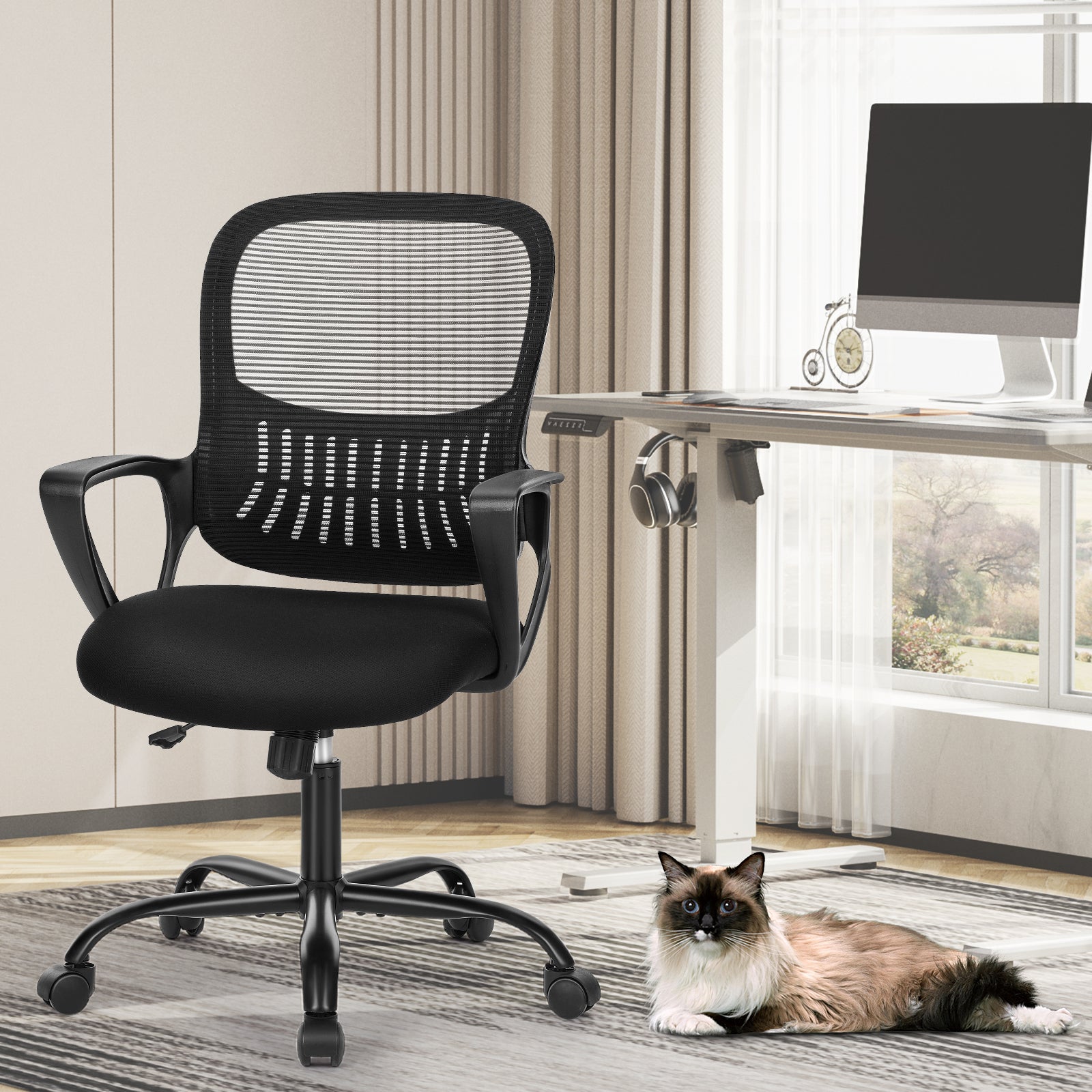 Transform Your Workspace with the Ergonomic Standing Desk Chair - Nook & Nest