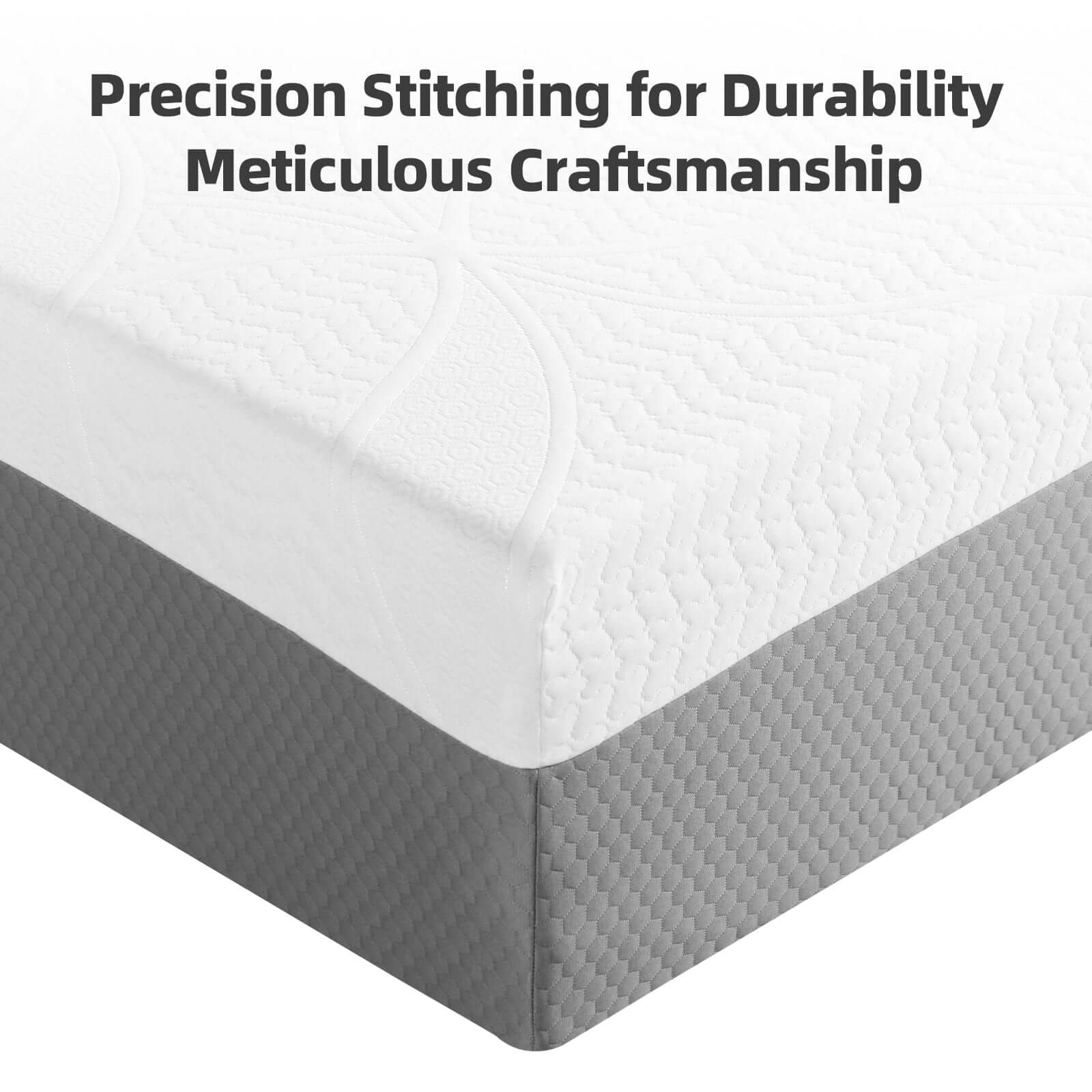 Cooling Gel King Mattress - 12-Inch Japanese 4-Layer Foam for Ultimate Comfort - Nook & Nest