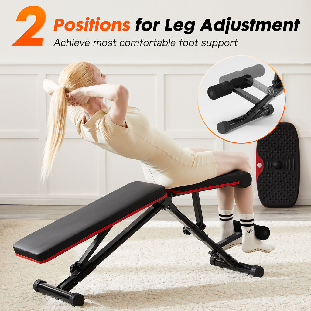 Transform Your Workouts with the Adjustable Fitness Bench for Home - Nook & Nest