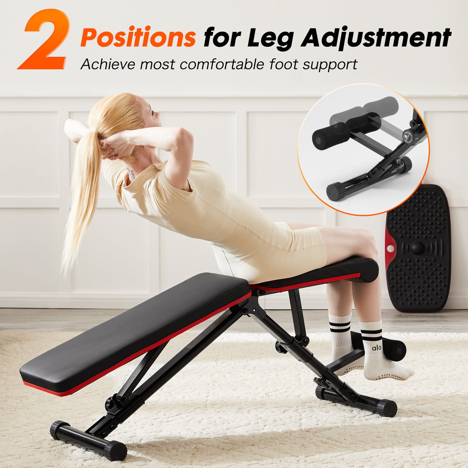 Transform Your Workouts with the Adjustable Fitness Bench for Home - Nook & Nest