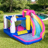 Inflatable Bounce House for Kids – Unicorn Play Area - Nook & Nest