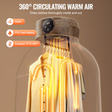 Portable Clothes Dryer - Compact Heated Drying Unit - Nook & Nest