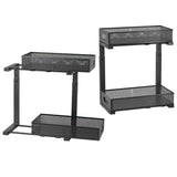 2-Piece Under-Sink Pull-Out Organizer Shelf - Nook & Nest