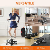 Transform Your Workout with the Mini Stepper with Resistance Bands - Nook & Nest