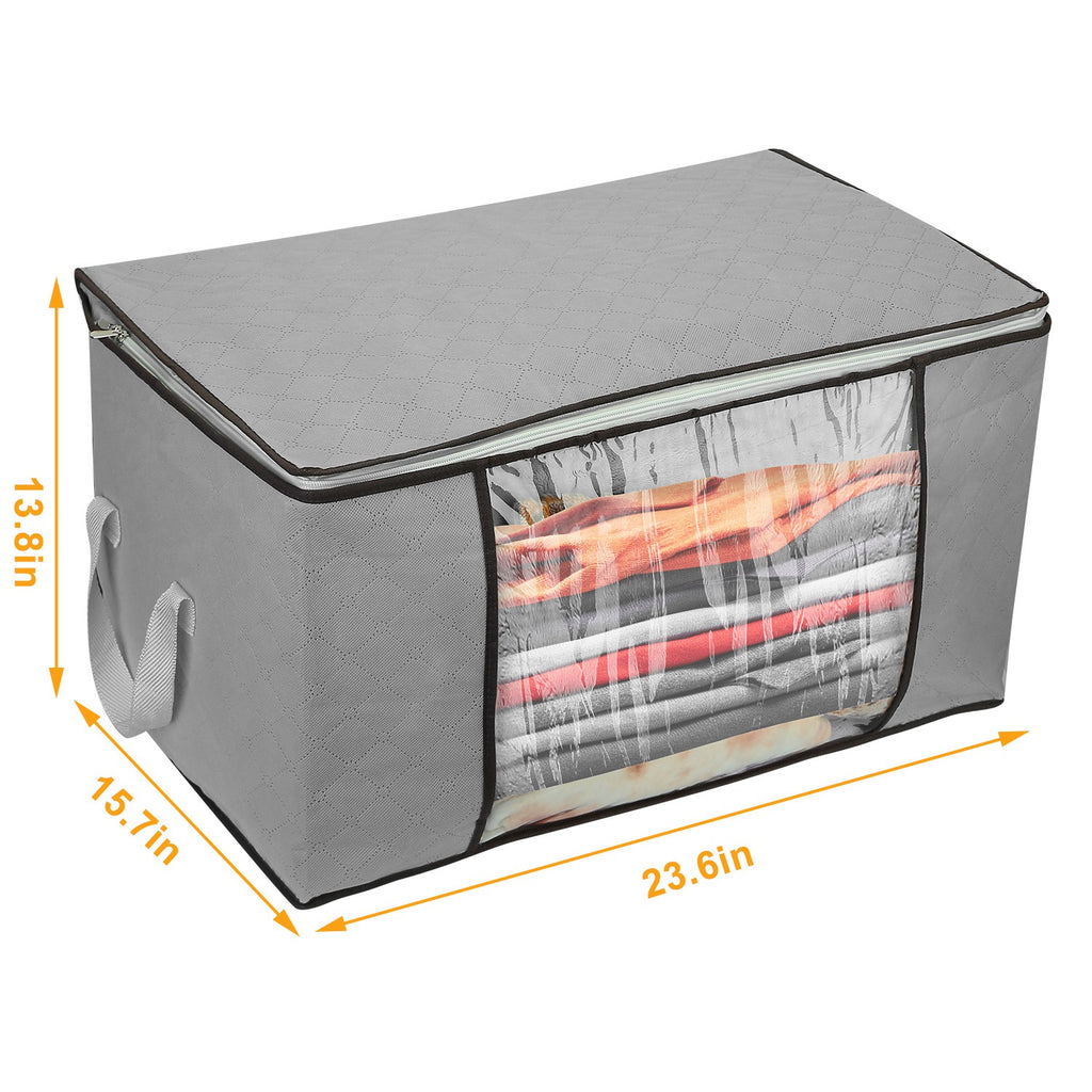Effortless Organization with Large Capacity Clothes Storage Bags - 90L for All Your Needs - Nook & Nest