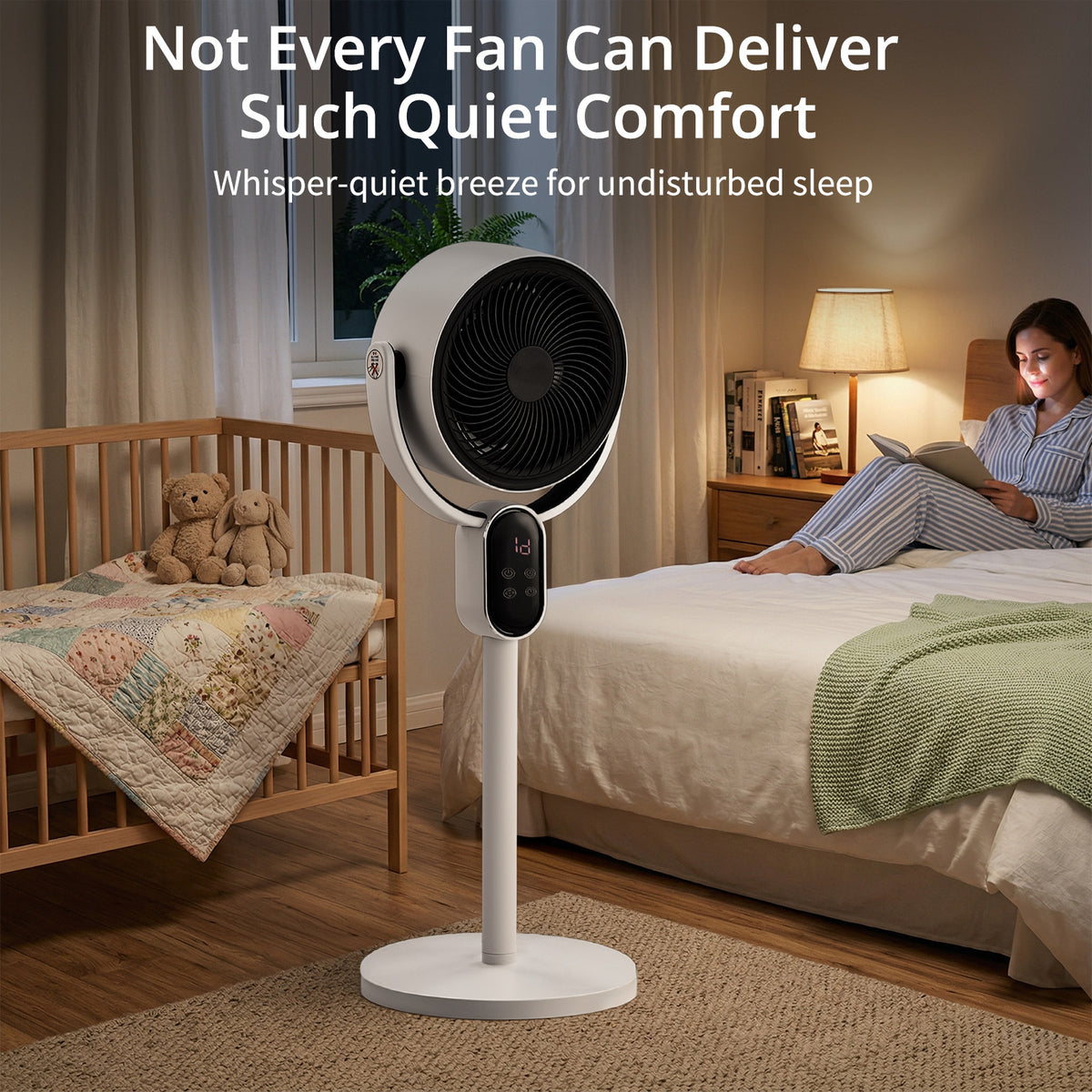 Enhance Your Comfort with the Air Circulator Fan with Remote – 2-in-1 Convenience - Nook & Nest