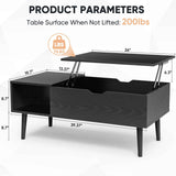 Stylish Lift Top Coffee Table