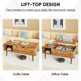 Enhance Your Space with Our Stylish Lift Top Coffee Table - Nook & Nest