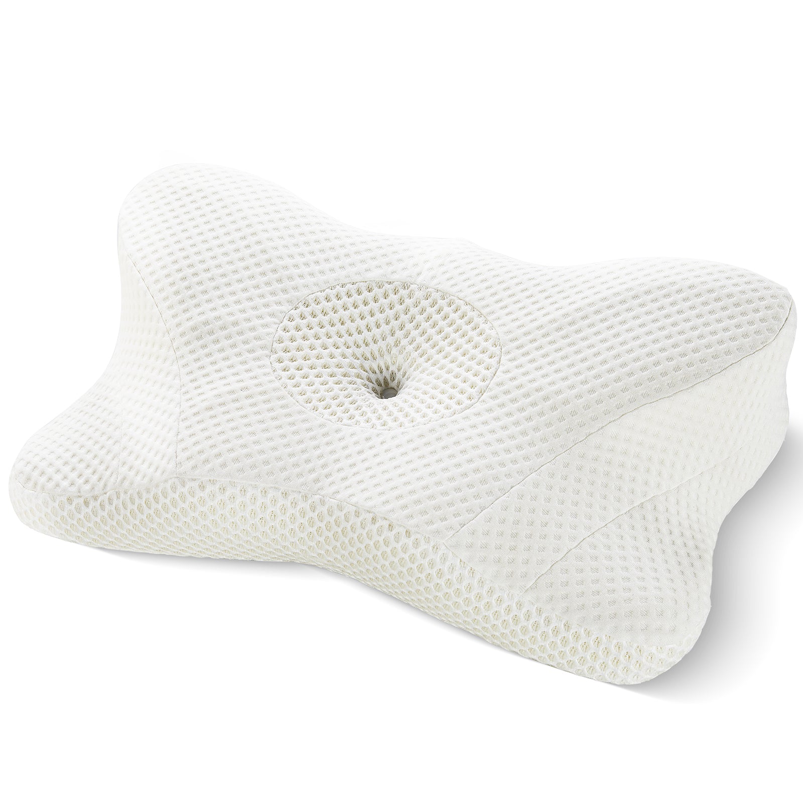 Ergonomic Neck Support Pillow for Pain-Free Sleep and Relaxation - Nook & Nest