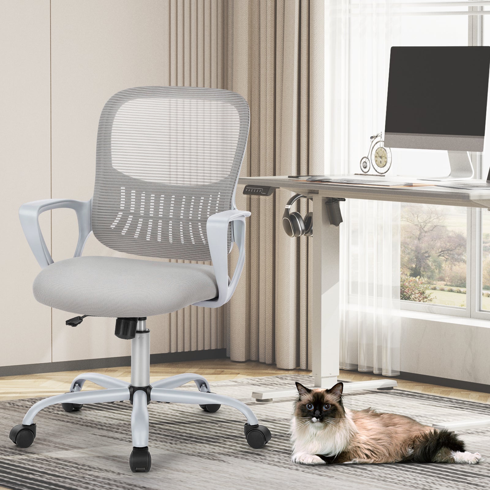Transform Your Workspace with the Ergonomic Standing Desk Chair - Nook & Nest