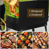 Portable Charcoal Grill – Foldable Tabletop BBQ for Camping, Picnics & - Nook & Nest