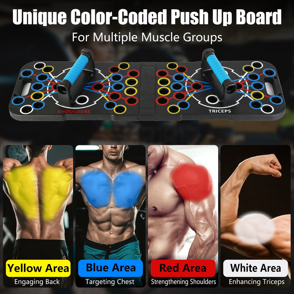 Transform Your Home Workouts with the Multifunctional Push Up Board – Your All-in-One Strength Training Solution - Nook & Nest
