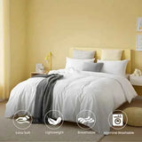 King Size White & Pink 3-Piece Duvet Cover Set - Nook & Nest