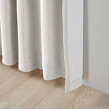 Blackout Curtain Panel – 50″×95″, Twist Tab Top, White, Sold Individua - Nook & Nest