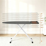 Adjustable Ironing Board – 7 Height Settings, 47×18″ Surface, Foldable - Nook & Nest