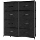 Tall Fabric Storage Tower with Drawers, Multiple Colors - Nook & Nest