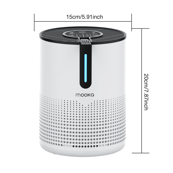 Experience Pure Air Anytime with the MOOKA Air Purifier for Home - Nook & Nest