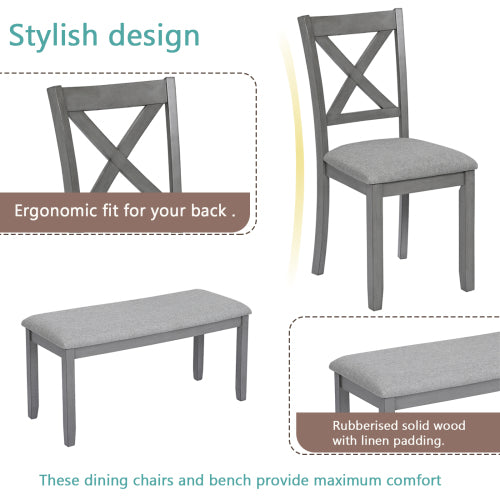 Elevate Your Dining Experience with Our 6 Piece Kitchen Dining Set - Nook & Nest