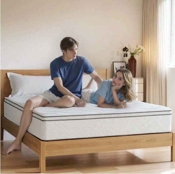 Experience Unmatched Comfort with Our 10 Inch Hybrid King Mattress - Nook & Nest