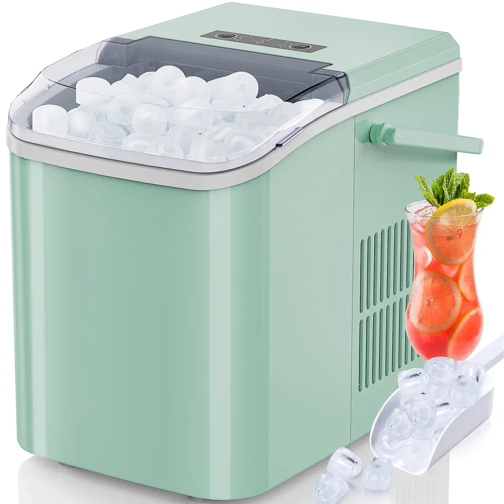 Portable Countertop Ice Maker – 26lbs in 24 Hours, Ice in Just 6 Minutes! - Nook & Nest