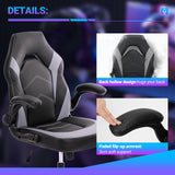 Elevate Your Comfort with Our Ergonomic Gaming Chair - PU Leather Swivel Office Chair - Nook & Nest