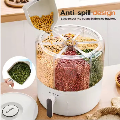 Rice Storage Containers: Keep Your Grains Fresh and Organized - Nook & Nest