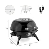 Portable Electric Countertop Grill – 1600W, Double-Layer Cooking Surfa - Nook & Nest
