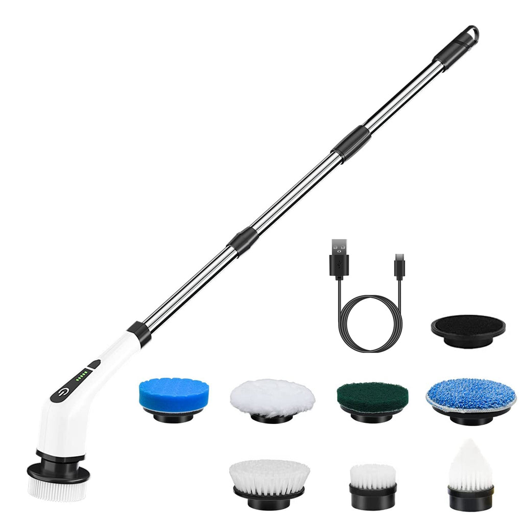 Revolutionize Your Cleaning Routine with the Cordless Electric Spin Scrubber - Nook & Nest