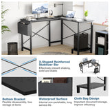 Elevate Your Productivity with Our L-Shaped Computer Desk for Home Office - Nook & Nest