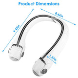 Portable Neck Hanging Fan – Hands-Free, 3 Speeds