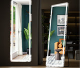 3 Color Lighting Mirror With LED Lights - Nook & Nest