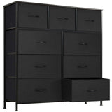 Tall Fabric Storage Tower with Drawers, Multiple Colors - Nook & Nest