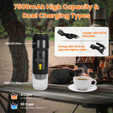 Portable Electric Espresso Maker with USB and Car Charging - Nook & Nest
