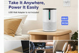 Air Purifier – H13 HEPA Filter, CADR 42m³/h, 4-Speed, Child Lock, 150× - Nook & Nest