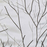 White Polyester Curtain Panel, 50 × 95 in - Nook & Nest