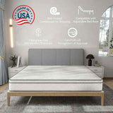 12-Inch Hybrid Queen Mattress, Cooling Gel Foam & Pocket Coils - Nook & Nest