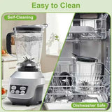 Countertop Blender – 1200W, Multiple Cup Sizes