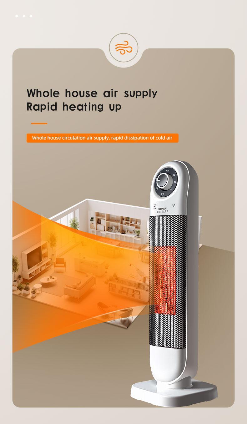 Stay Cozy with Our 2000W Adjustable Indoor Heater – Perfect for Home Comfort - Nook & Nest