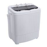 Effortless Laundry with the Semi-Automatic Gray Cover Washing Machine - Nook & Nest