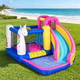 Inflatable Bounce House for Kids – Unicorn Play Area - Nook & Nest