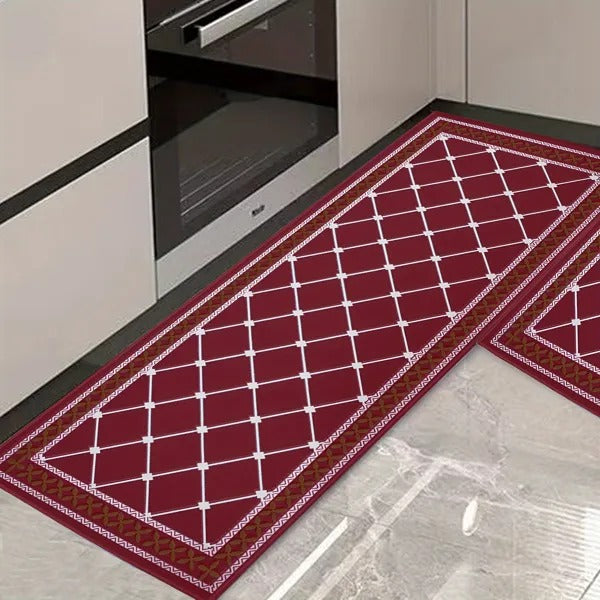 Kitchen Mat Cushioned Kitchen Mat Non-Skid Waterproof Kitchen Rug - Nook & Nest