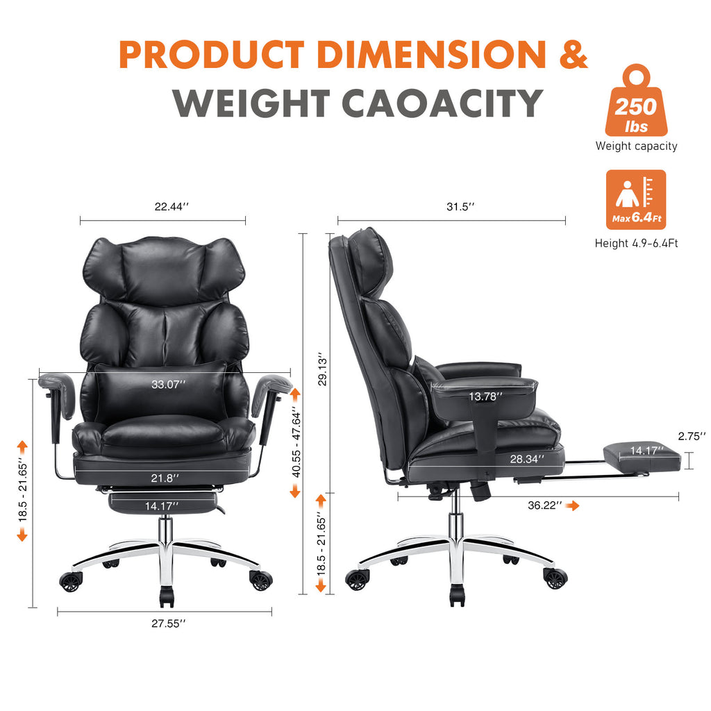 Elevate Your Comfort with Our Ergonomic Home Office Desk and Chair Set - Nook & Nest