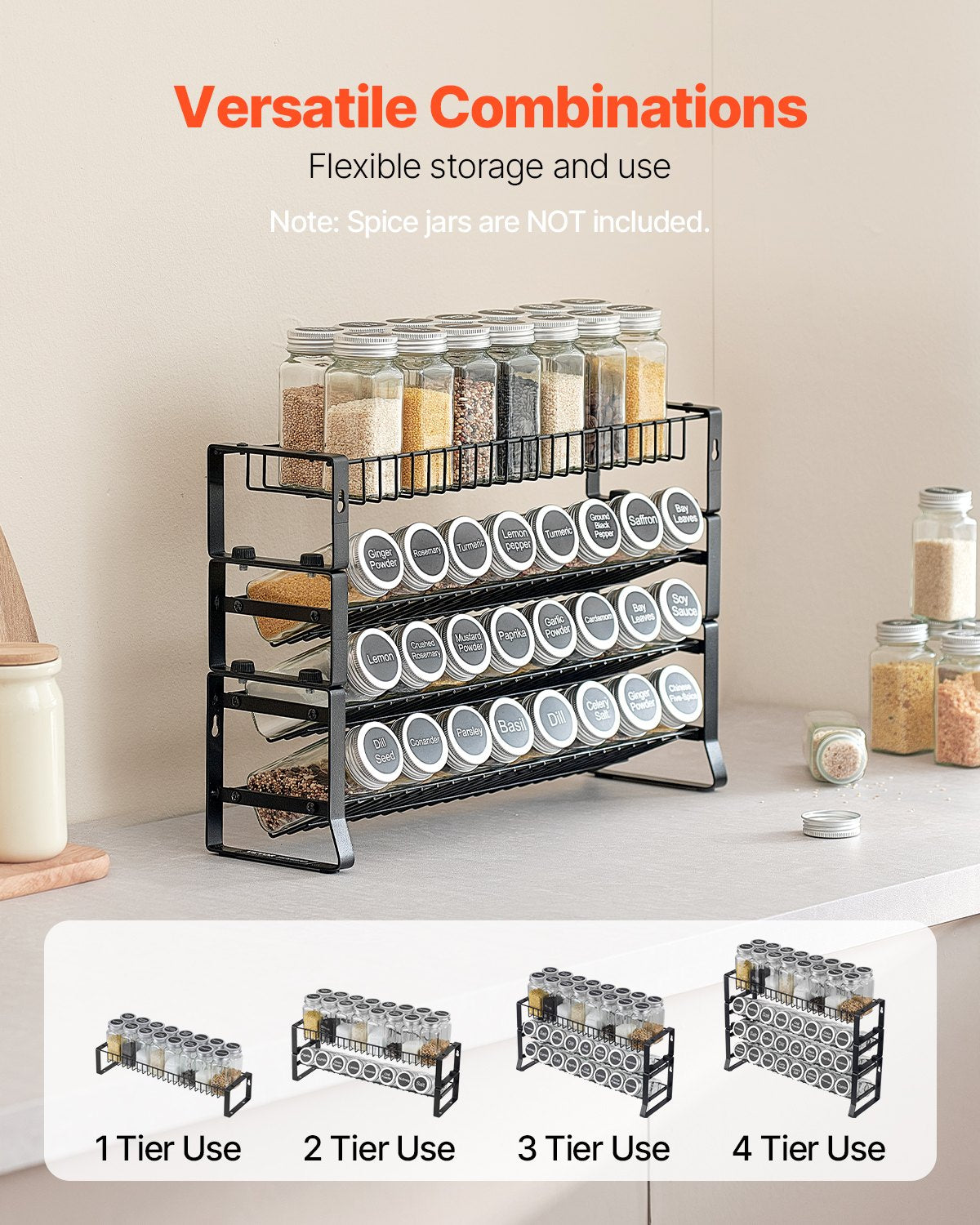 Elevate Your Cooking Experience with Our Spice Rack Organizer for Kitchen - Nook & Nest