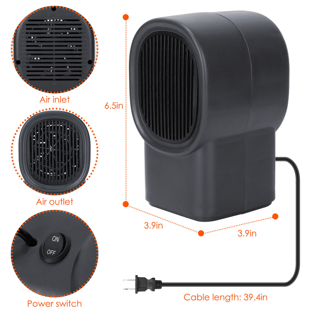 Stay Cozy Anywhere with Our Portable Electric Space Heater - Nook & Nest