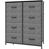 Tall Fabric Storage Tower with Drawers, Multiple Colors - Nook & Nest