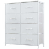 Tall Fabric Storage Tower with Drawers, Multiple Colors - Nook & Nest