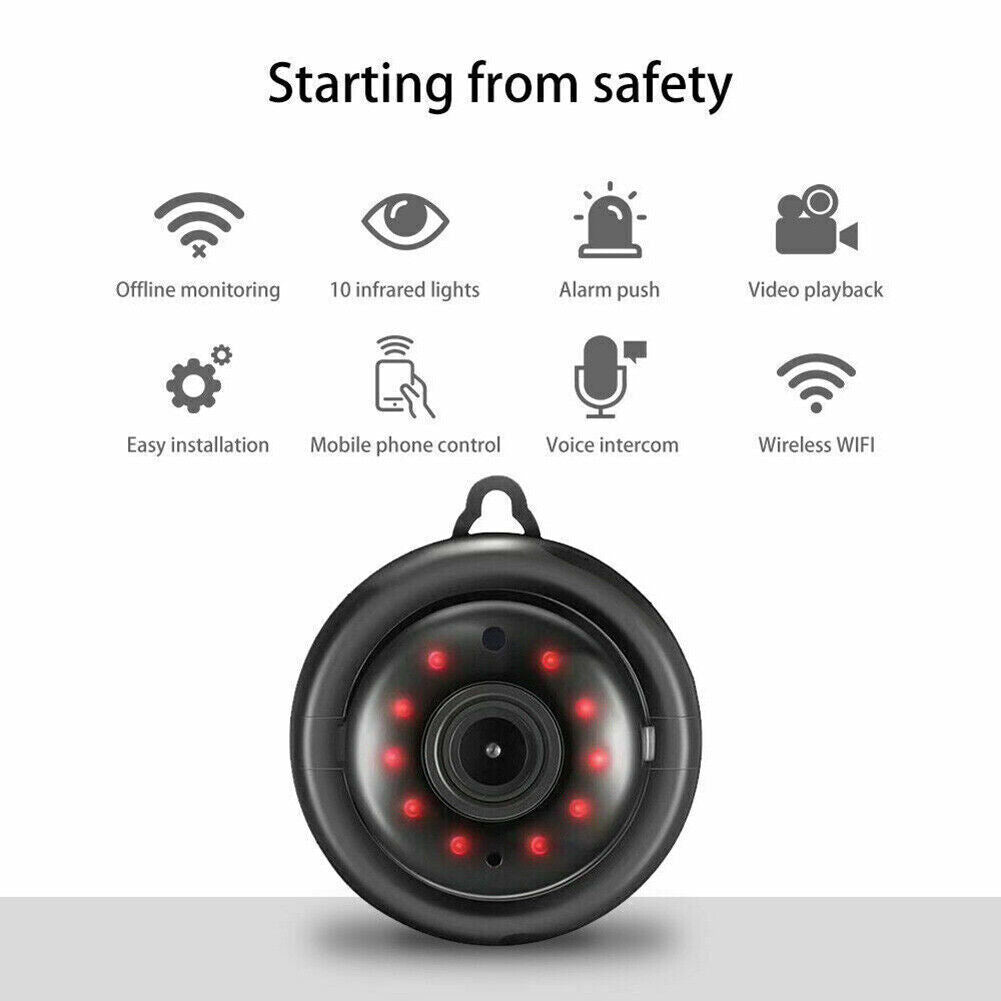 Stay Safe with Our 1080P WiFi Security Camera – Indoor/Outdoor Surveillance - Nook & Nest
