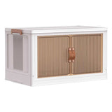 Foldable Stackable Storage Bins with Lid, S–L - Nook & Nest