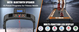 Home Use Foldable Treadmill 2.5HP 2.5HP Heavy-duty APP Controlled Fitness Walking Machine - Nook & Nest